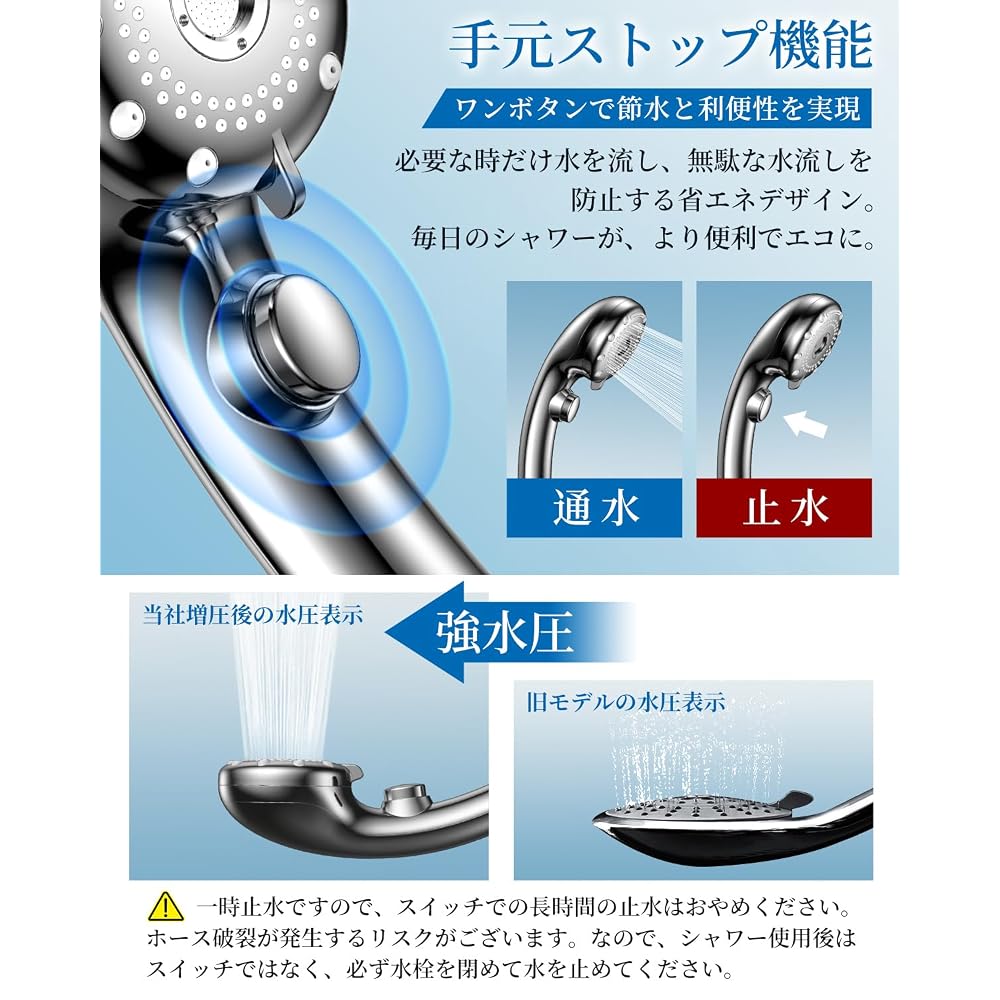 RUNCTY Shower Head with Chlorine Removal [SPA-Grade Mist Experience, Enhanced Chlorine Removal, 6