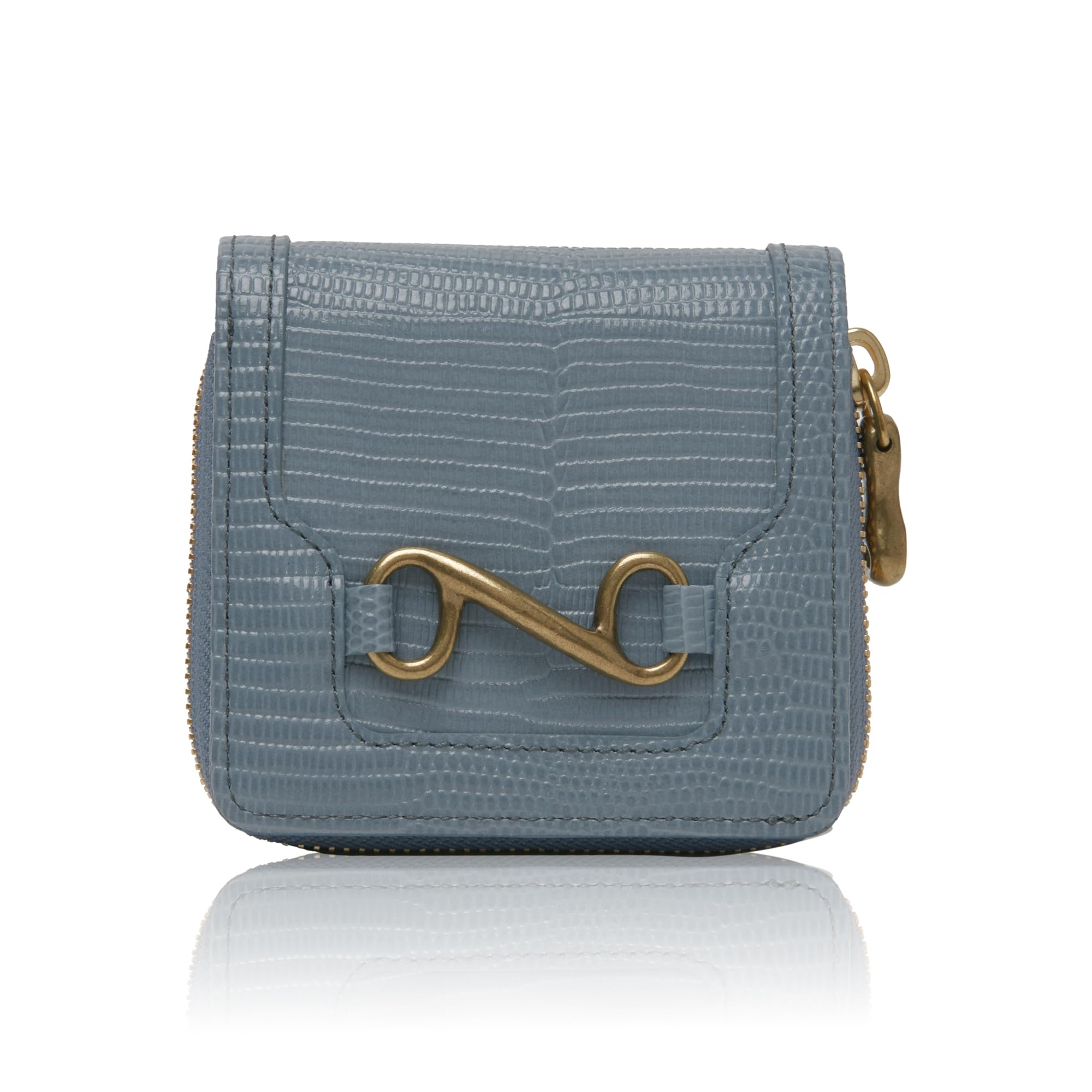 

[Тофф и Лоудстоун] Кошелек-бифолд на молнии Delis Lizard