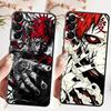 Anime Cool Gaara Soft Back Phone Cover Case for Samsung Galaxy A16 A21s A24 A31 A51 A52 A54 A71 A12 A13 A14 A15 A72 A73 A22 A23