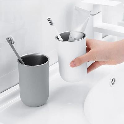 1PCS Stainless Steel Thermos Coffee Cup Mug Simple Insulated Coffee Mug Thermal Bottle Heat-resistant Thermos Mug Drinkware