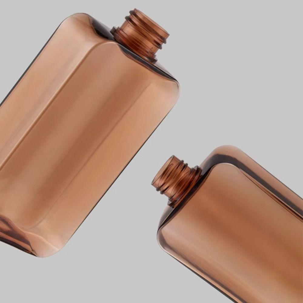 1 Stück Transparente Flaschen Seifenspender 200/300ml Pumpflasche Shampoo Lotion Duschgel