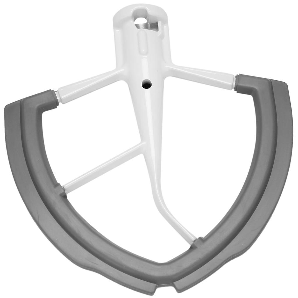 Flex-Edge-Rührbesen für KitchenAid Bowl-Lift-Küchenmaschine – 6 Quart Teigknethaken mit flexiblen Silikonkanten