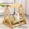 Exclusive Cool Nest Cat Swing: Universal, Scratch-Resistant Pet Cradle & Hammock for All Seasons