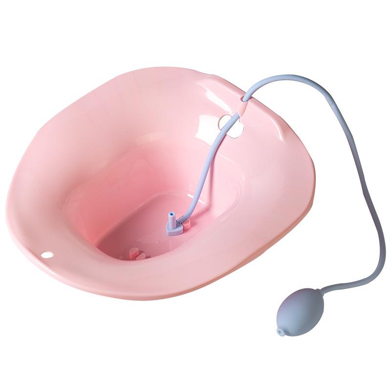 Squat-Free Bidet Sitz Bath Basin for Elderly, Postpartum & Pregnant Women, Male & Female Care.