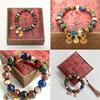 Beads Jewelry Incenses Ashes Glaze Bracelet Beads Bangles Gift for Women Girls