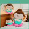 Grotto Lotus Buddha Plush Toy Soft Stuffed Doll For Girls