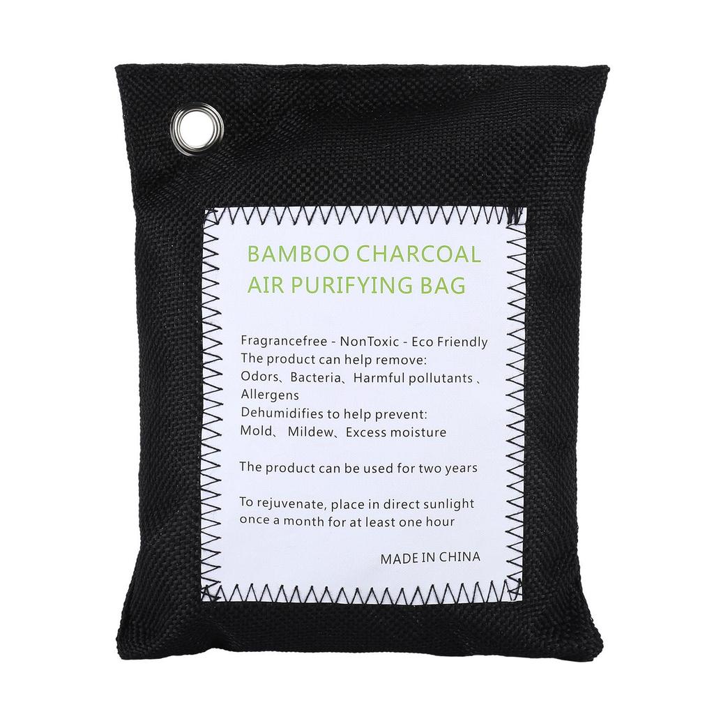Bamboo Charcoal Bag: High-Efficiency Odor & Formaldehyde Removal, Powerful Air Purification with Activated Carbon