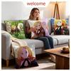 Anime Maria The Virgin Witch Cushion Cover 1Pcs Decorative Covers Soft Cushion Case For Sofa Couch Decor 40X40 45X45 Pillowcases