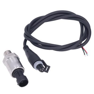 LEFOO Pressure Transmitter Universal Transducer Sensor 0‑16bar NPT1 4 4‑20mA Packard Plug T2000