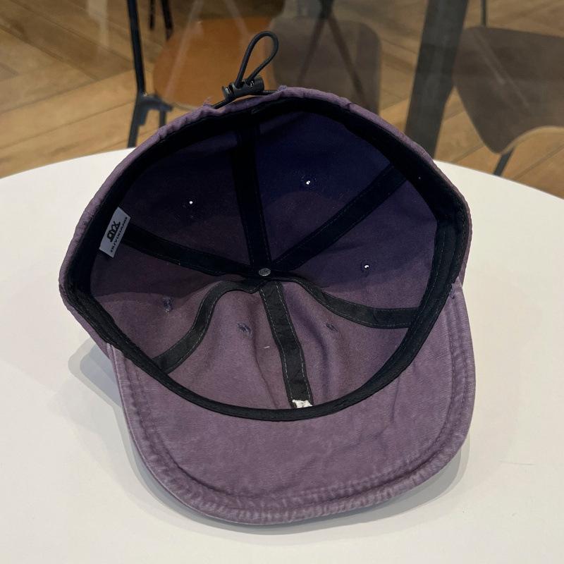 Back Sealing Soft Top Cotton Embroidered Baseball Hat Men'S And Women'S Spring And Summer Fashion Face Cap