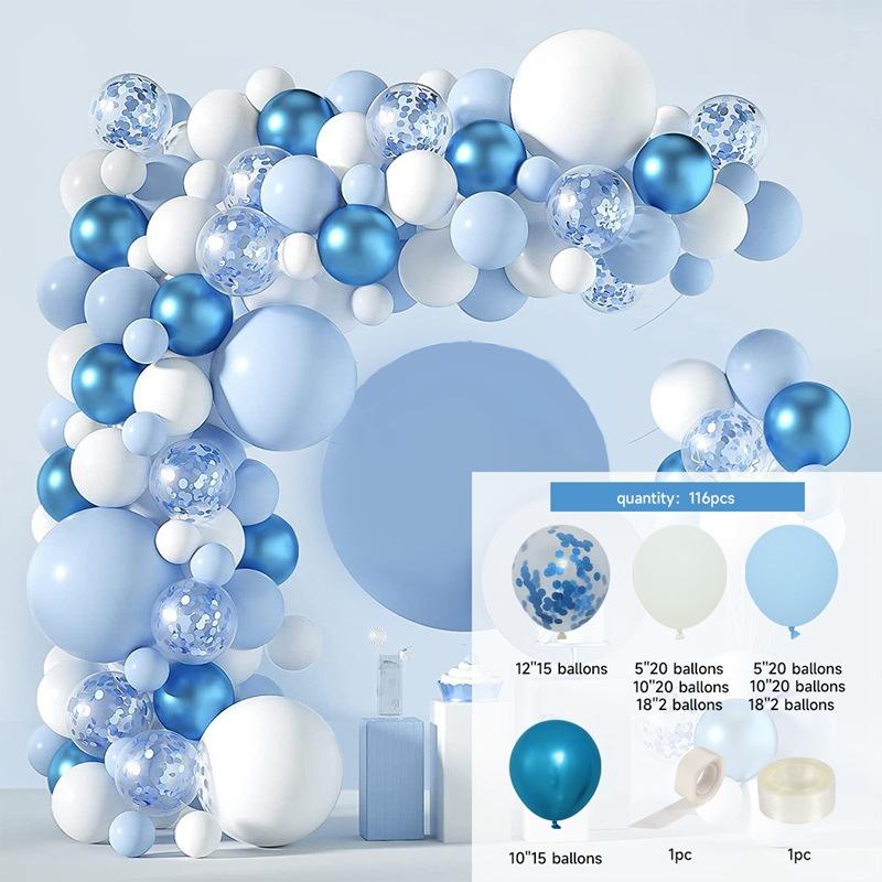 Balloon Chain Set Confession Engagement Balloon Set Opening Birthday Scene Arrangement Balloon