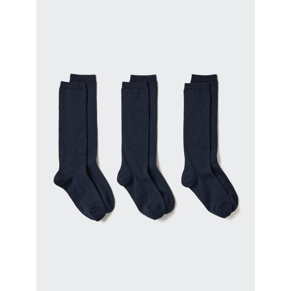 Uniqlo Kids High Socks 3p