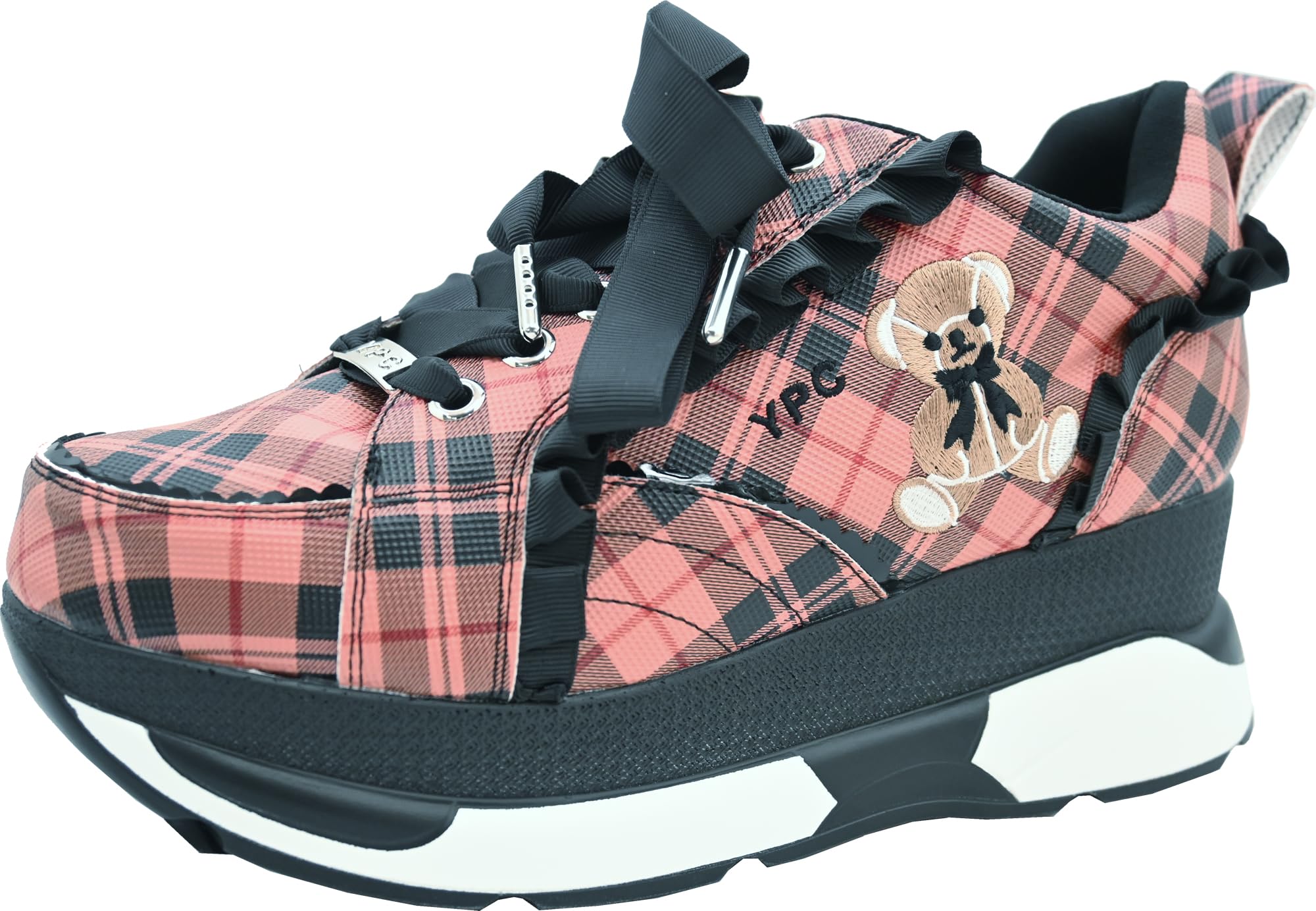 

Yosuke Platform Sandals 4450060, Women s, Pink Combination, Size 22.5 cm