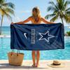 Dallas Cowboys Fashion Beach Towel Portable Soft Quick Dry Towel For Swimming Camping Holiday Use