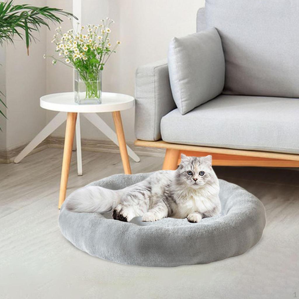 Kočičí pelíšek Donut Plyš pro psy pro malé psy Kočky Štěně Kotě