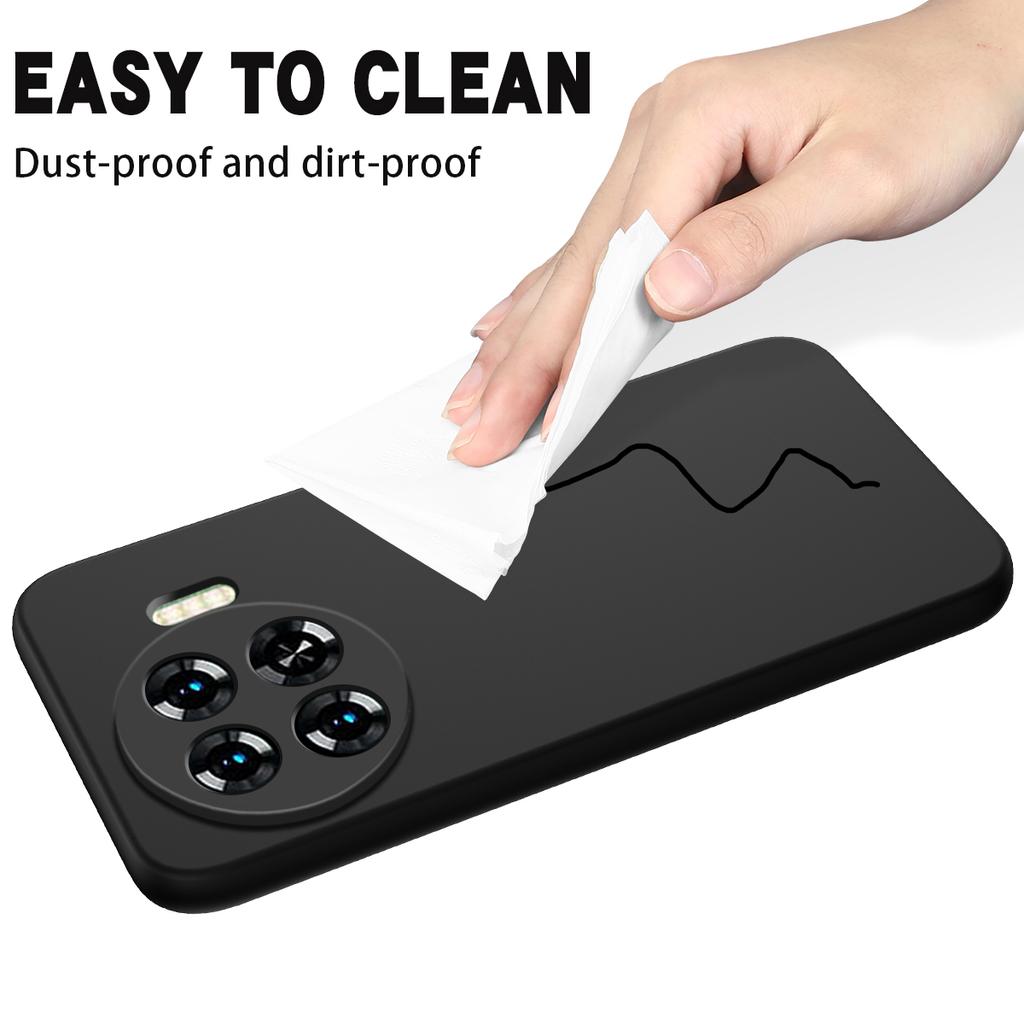 For TECNO Spark 20 Pro+ Case Soft Lining Liquid Silicone Drop-Proof Phone Cover