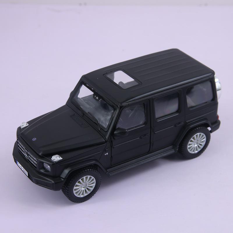 Meichitu G500 2019 Модель автомобиля Jeep из сплава с открывающимися дверями Коллекционный орнамент