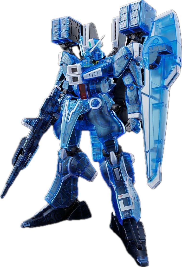 

MG Gundam Sentinel Plastic Event Limited 1/100 Mk-V [Clear Color] Model, синій