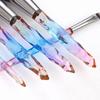10 Crystal Makeup Brushes, Transparent Makeup Tools, Makeup Brush Set