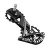 MEROCA R8000 Series Bike Oversized Rear Derailleur Pulley Wheel System with Double 16T SprocketsBlack