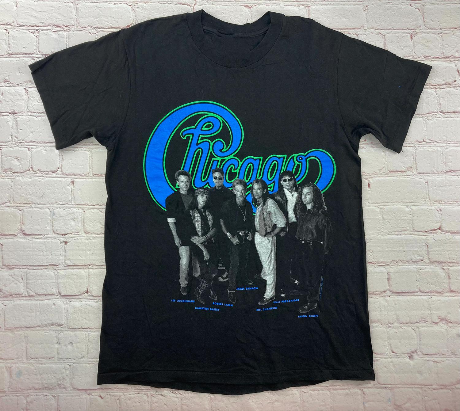 Collection 1990 Chicago Band Gift For Fan S to 5XL T-shirt S