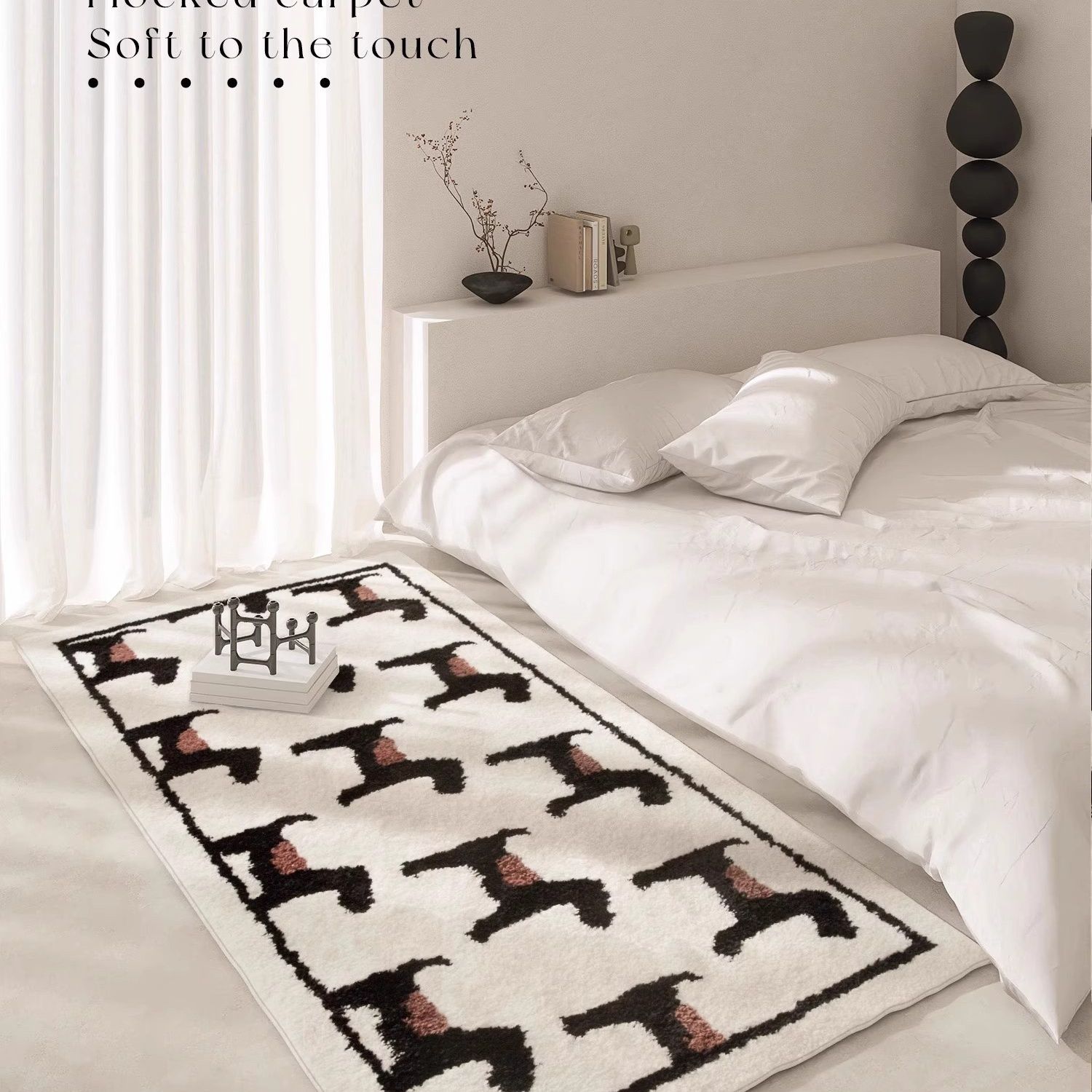 

Милый ковер для спальни, ковер у кровати для девочки, коврик для пола в гостиной, коврик для детской комнаты, коврик для эркера 50 * 140cm