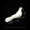 Pack of 12 Artificial Birds White Fake Foam Animal Simulation Feather Birds Models DIY Wedding Home Garden Decoration