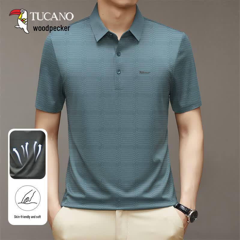 Tucano Men's Ice-Silk Breathable Polo Shirt