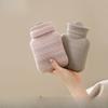 Household Hot Water Bag, Explosion-proof Small Hand Warmer, Portable Hot Compress for Girls, Simple Silicone Hot Water Bag