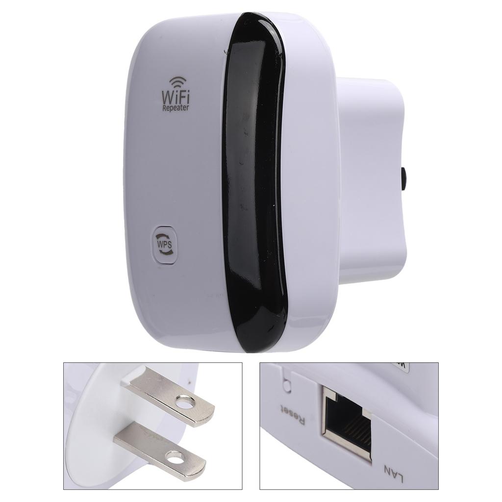 WiFi Range Extender Signal Amplifier Repeater Support 2.4GHz WLAN 300M