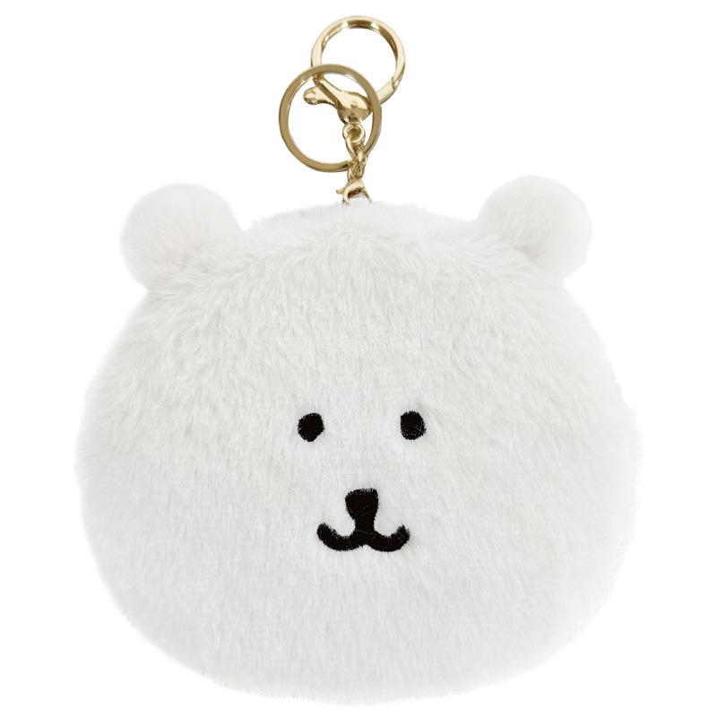 

Joke Printed Bear Wallet Keychain Case Anime Peripheral Cartoon Cute Bag Storage Joke Bear