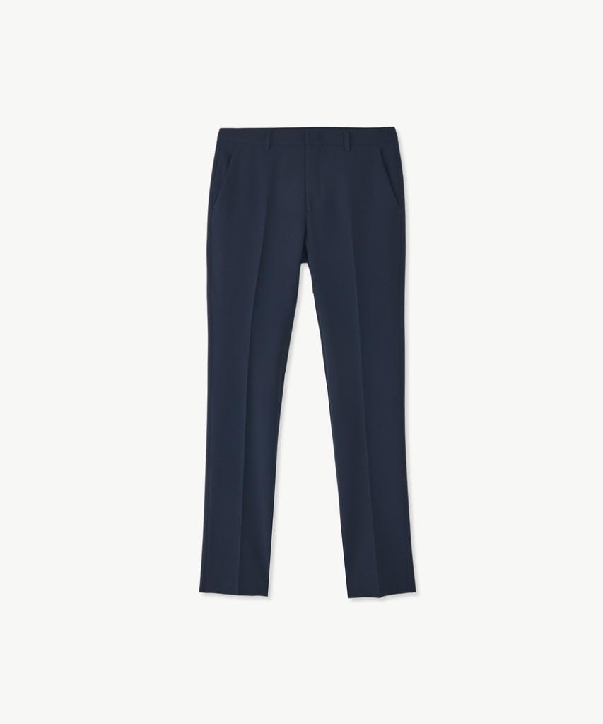 STCO Motion-Free Cool Touch Formal Pants_Navy (Classic Fit)_Sslwb52Csn