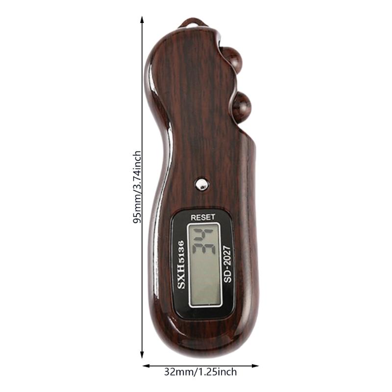 Large Screen Digital Electronic Hand Tally Finger Counter Prayer Device for Meditations Relaxation Relieve Tension Reset