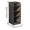 Plastic Material Plastic Pen Holder Oblique Insertion Type Desktop Organizer  Students