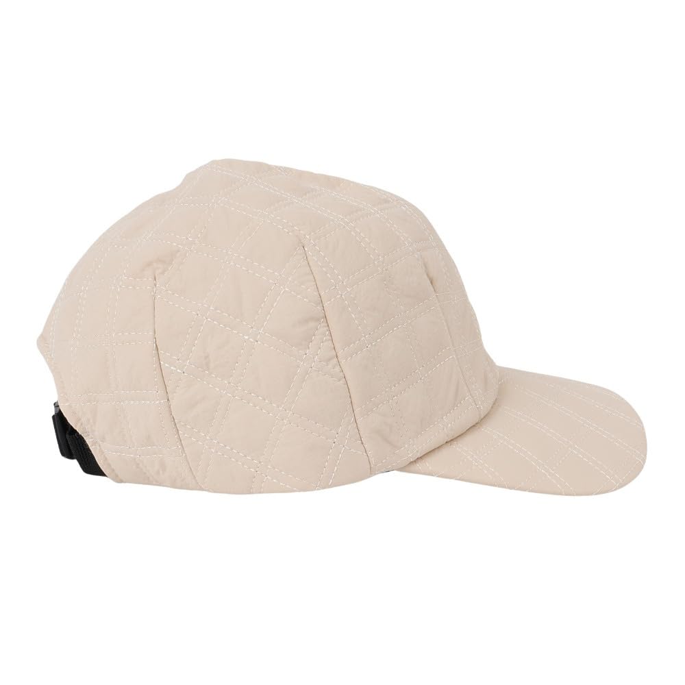 Columbia Labyrinth Spire Quilted Cap, One Size, Chalk