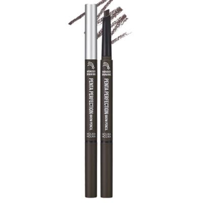 Wonder Drawing Penta Perfection Brow Pencil 0.3g, 01 Dark Brown, 1 Piece