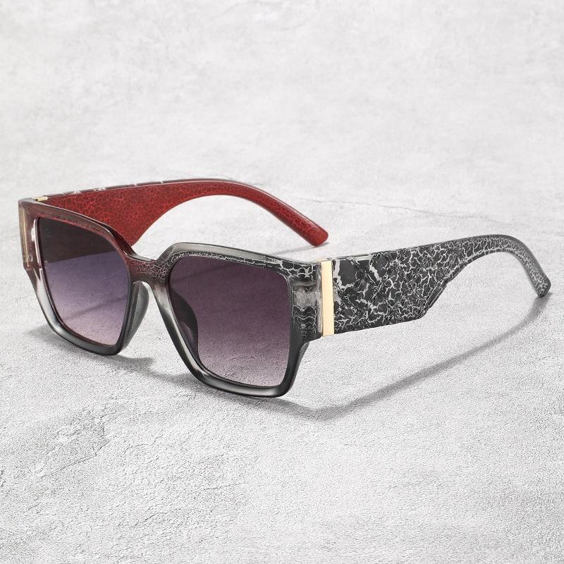 New splicing color fashion sunglasses personality trend Internet celebrity street shot sunglasses box sunglasses