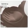 Seamless Push-Up Underwear Set: Enhances Small Chest, Comfortable, Breathable Support, with Palm Cup Design.
