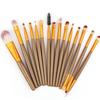 LAMUSELAND 15 Pcs/Set Makeup Brush Face Brush Make Up Tool