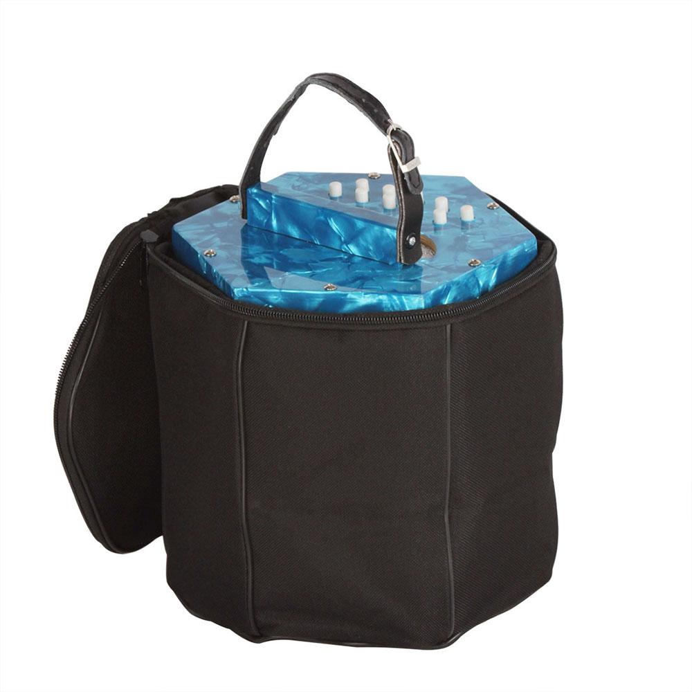 Fisarmonica a fisarmonica a 20 pulsanti e 40 ance stile anglo con borsa per il trasporto