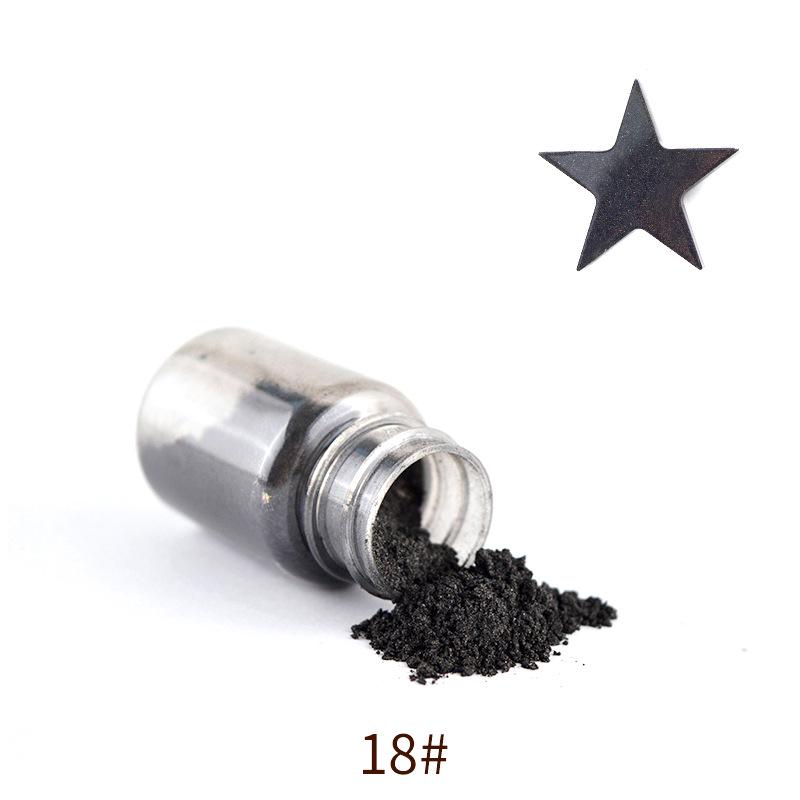 Mermaid Ji Iridescent Mica Powder: DIY Crystal Clay, Pearlescent Epoxy Resin, Glitter Pigment.