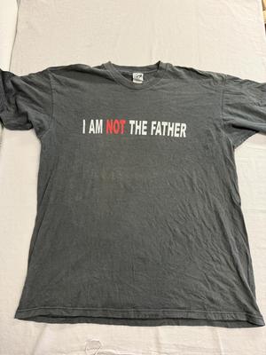 Vintage WCW Wrestling T-shirt I Am Not The Father 1998 XXL