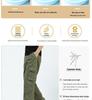 Spring & Autumn Multi-Pocket Loose Fit Casual Pants for Middle-Aged Men