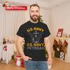 USA. NAVY VETERAN T-shirt