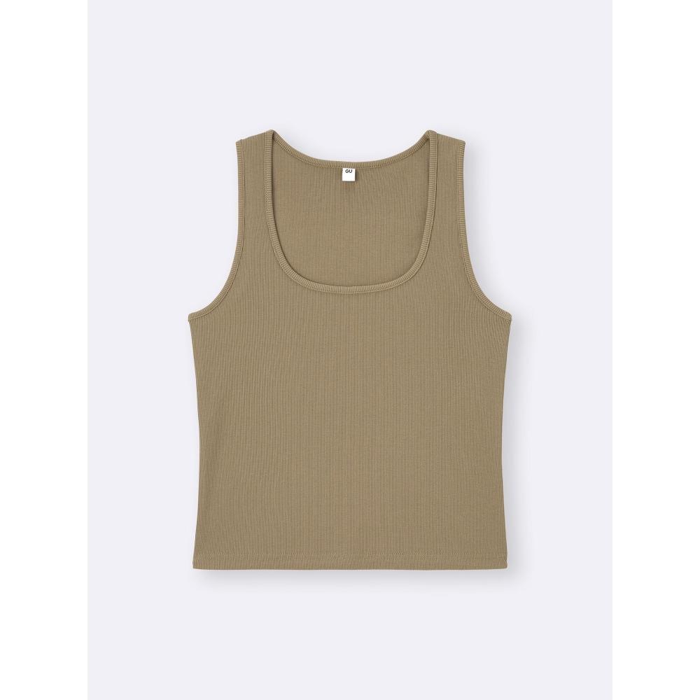 GU by Uniqlo Ribbed Tank Top Us+ec