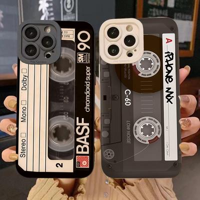 Lucky Tape Pattern Phone Case For iPhone 16 15 14 13 12 11 Pro Max 7 8 Plus 16E XR X XS SE  Shockproof Silicone Soft Cover