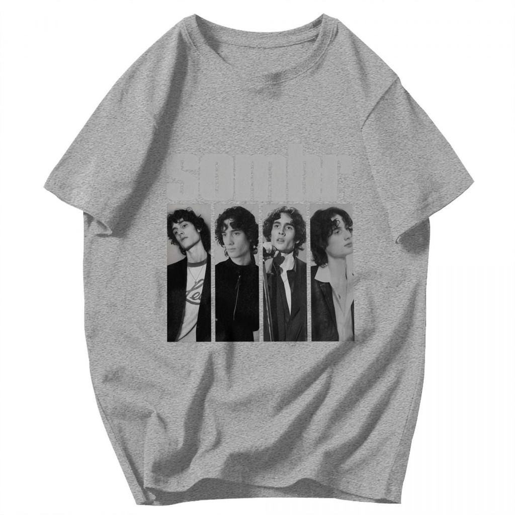 Men T Shirt Sombr Trending Pops Y2K Graphic Oneck Unisex Tops T Shirts