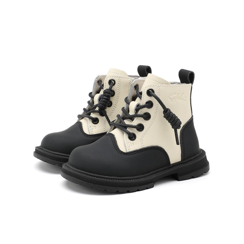 Versatile and Comfortable Cow Leather Martin Boots for Boys, Girls, and Children