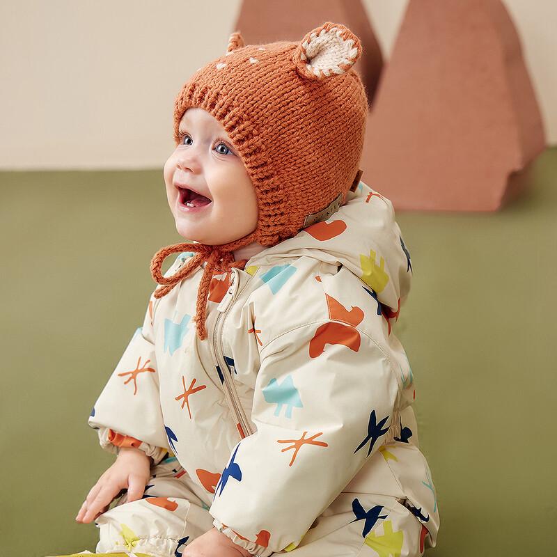 minibala Baby Quilted Windproof Winter Romper