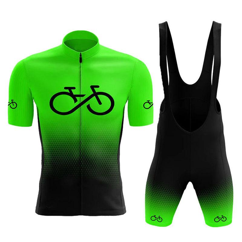 2026 Men's Summer Sweat Absorbing Cycling Suit Bicycle Short Sleeve Breathable Mountain Bike Clothing